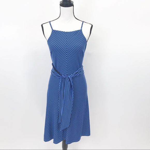 Ann Taylor Dresses & Skirts - NWT Ann Taylor blue striped tank dress XS
